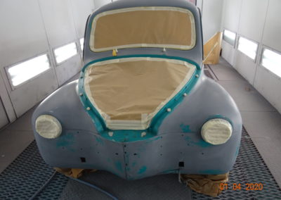 4CV en peinture